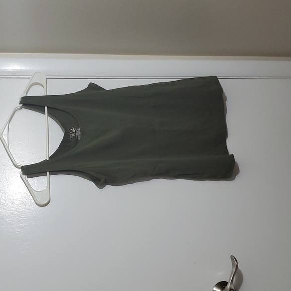Time and Tru Tops - Time and tru,large, green